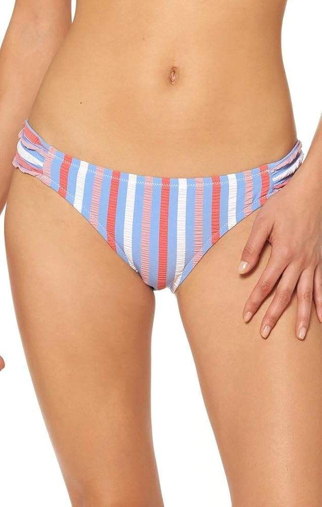 Jessica Simpson Women's Standard Mix & Match Stripe Swimsuit Separates (Top & Bottom)