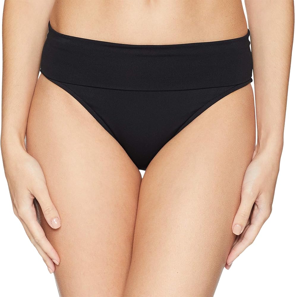 Seafolly Women's Standard Roll Top Pant Bikini Bottom Swimsuit