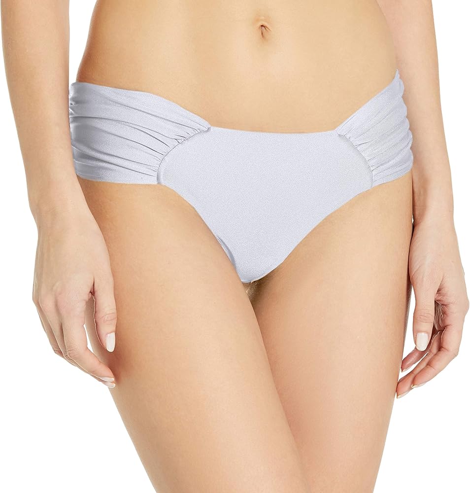 Luli Fama Women's Standard Cosita Buena Ruched Back Bikini Bottom