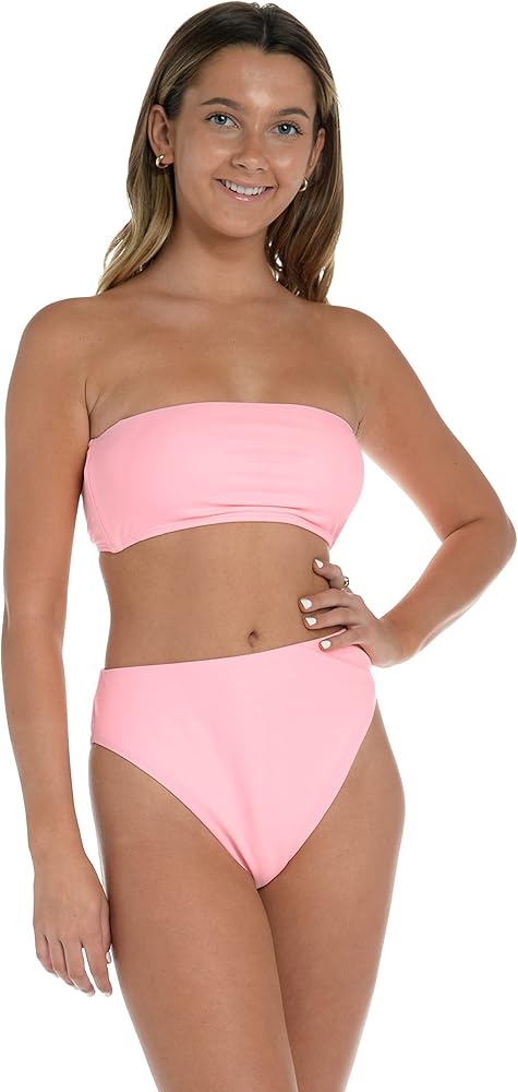 Hobie Women's Bandeau Bra Bikini Swimsuit Top