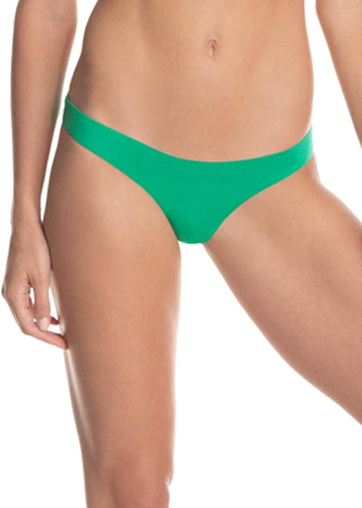 Maaji Women's Standard Grass Green Flirt Bikini Thin Side Cheeky Cut