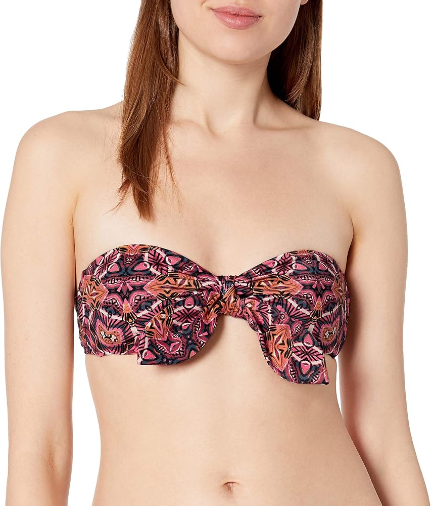 Billabong Women's Standard Sun Tribe Bandeau Bikini Top