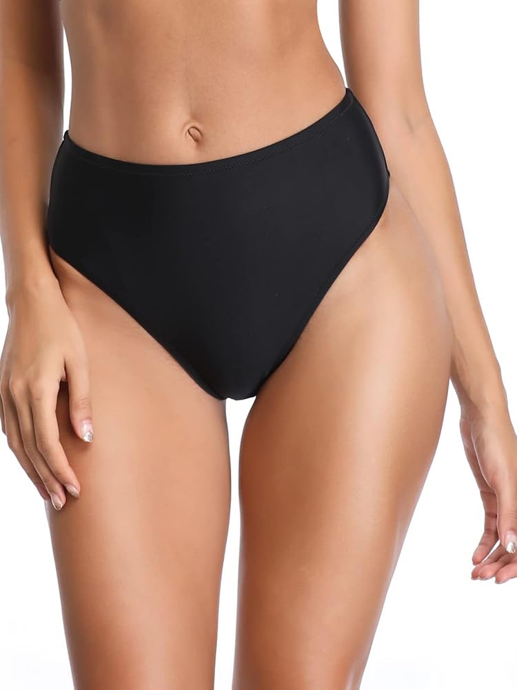 RELLECIGA Women's High Cut Bikini Bottom