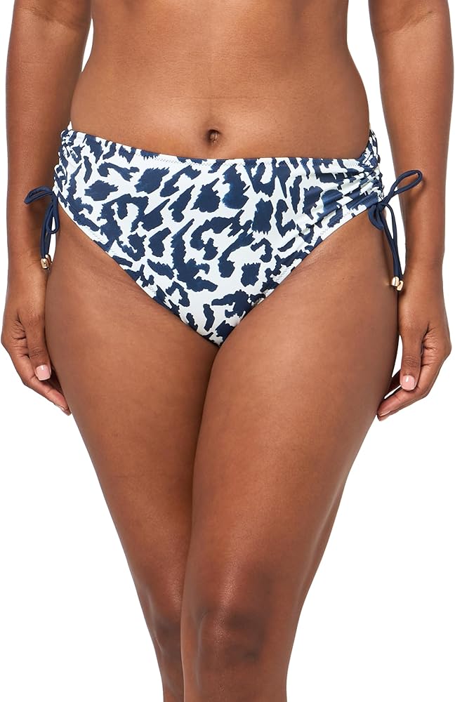 Fantasie Hope Bay Adjustable Side Tie Bikini Bottom S, French Navy