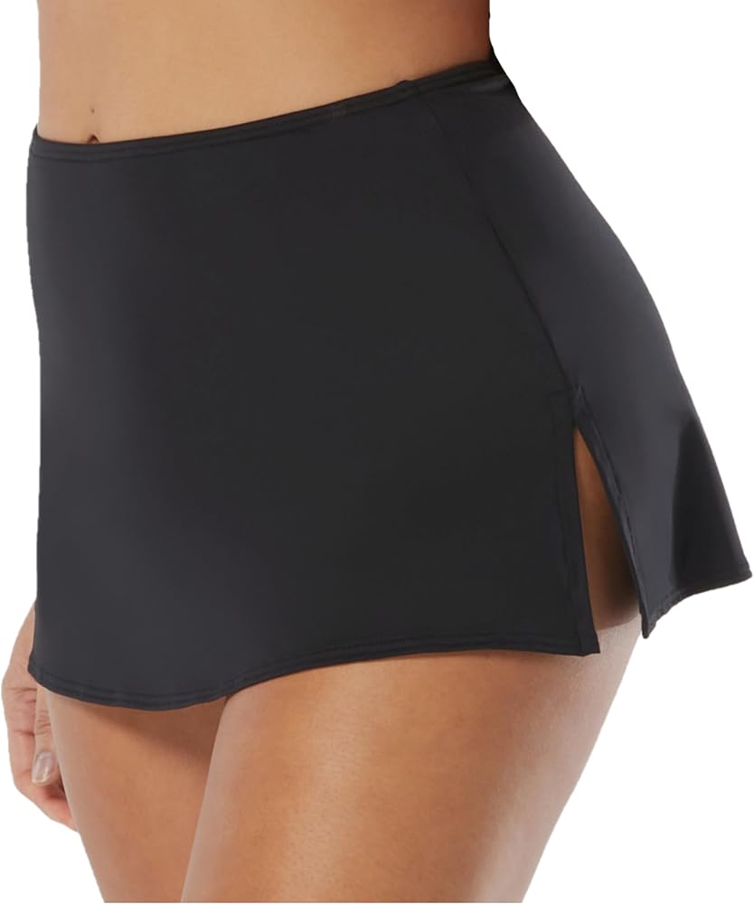 Coco Reef Skirted Swim Bottom — Flared Hem Skirt with Attached Bikini