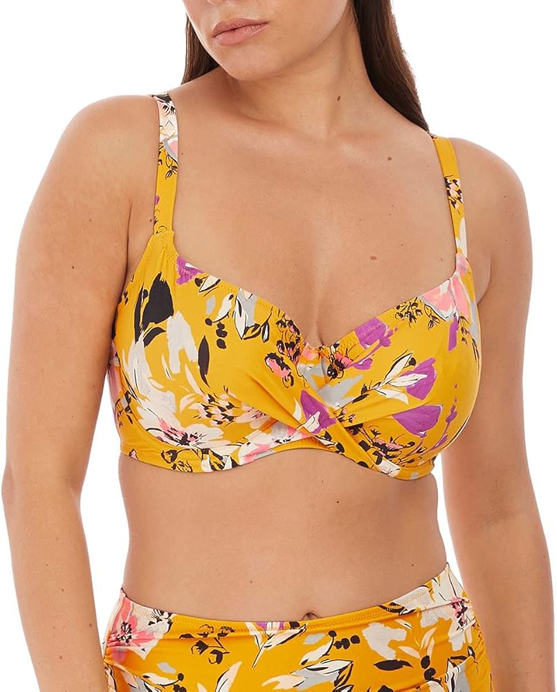 Fantasie Women's Florida Keys Underwire Wrap Front Full Cup Bikini Top