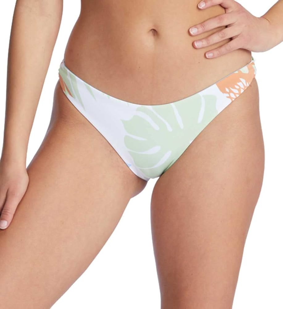 Roxy Wildflowers Bikini Bottom - Bright White Undertone