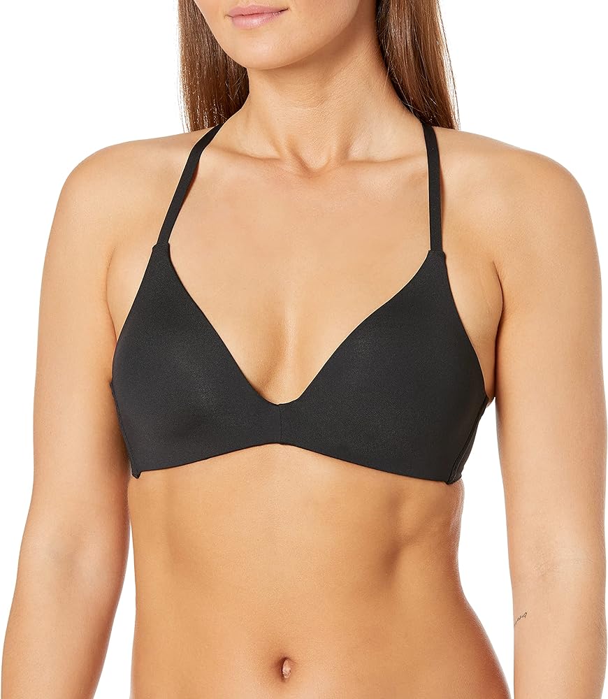 Vince Camuto Women's standard Strappy Back Bikini Top Swimsuit with Molded Cups