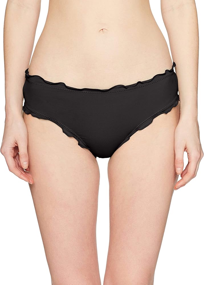 Hobie Junior's Ruffled Solid Hipster Bikini Bottom