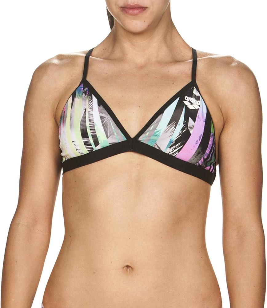 ARENA Women's Riviera Tie Back MaxLife Bikini Top