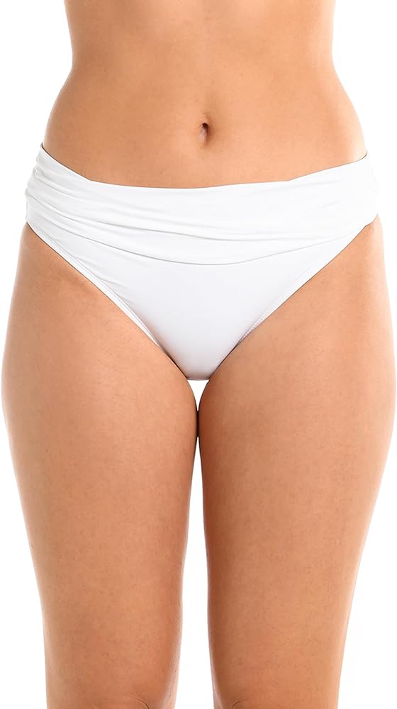 La Blanca Women's Island Goddess Banded Hipster Swimsuit Bottom