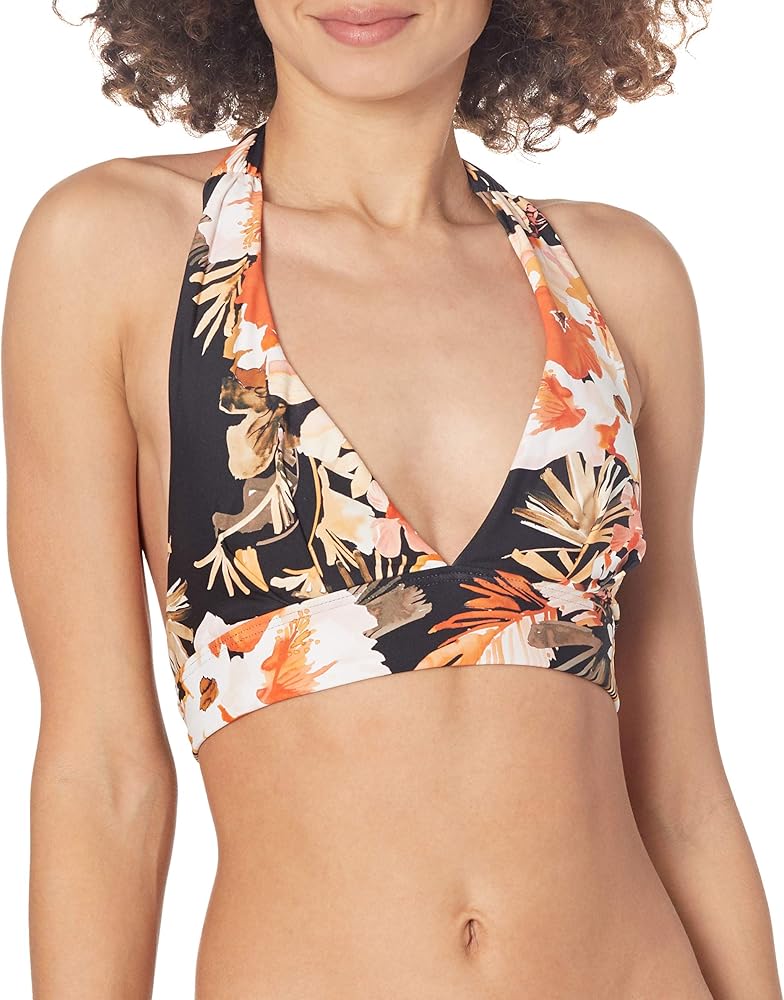 Seafolly Women's V Neck Crop Bikini Top Swimsuit