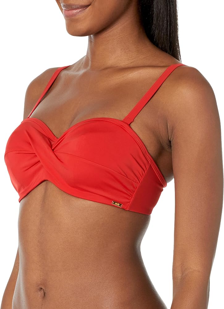 Panache Women's Anya Riva Twist Bandeau Underwired Bikini