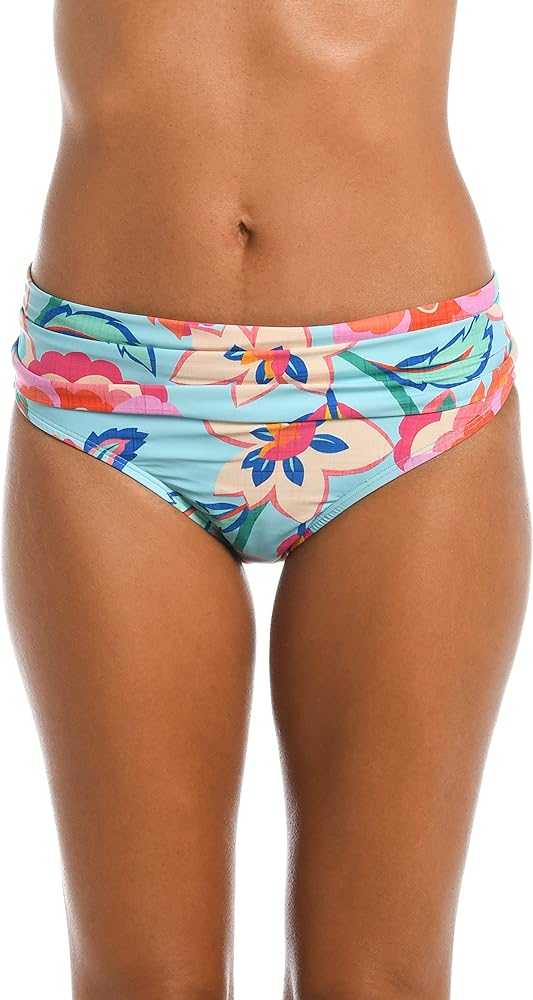 La Blanca Women's Banded Hipster Bikini Swimsuit Bottom