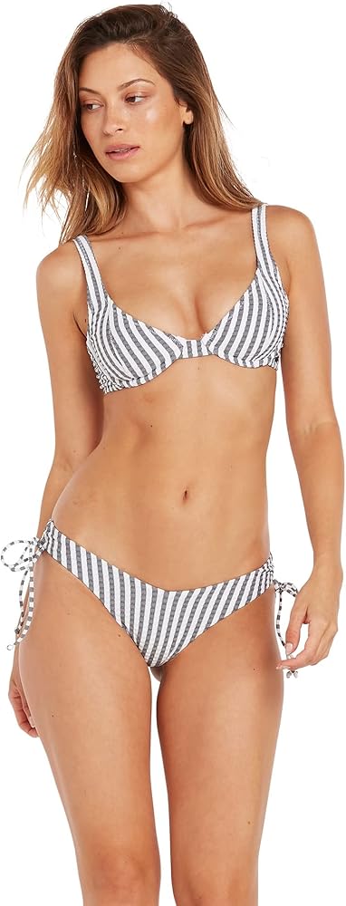 Volcom Women's Drop A Line Vbottom Bikini Bottom