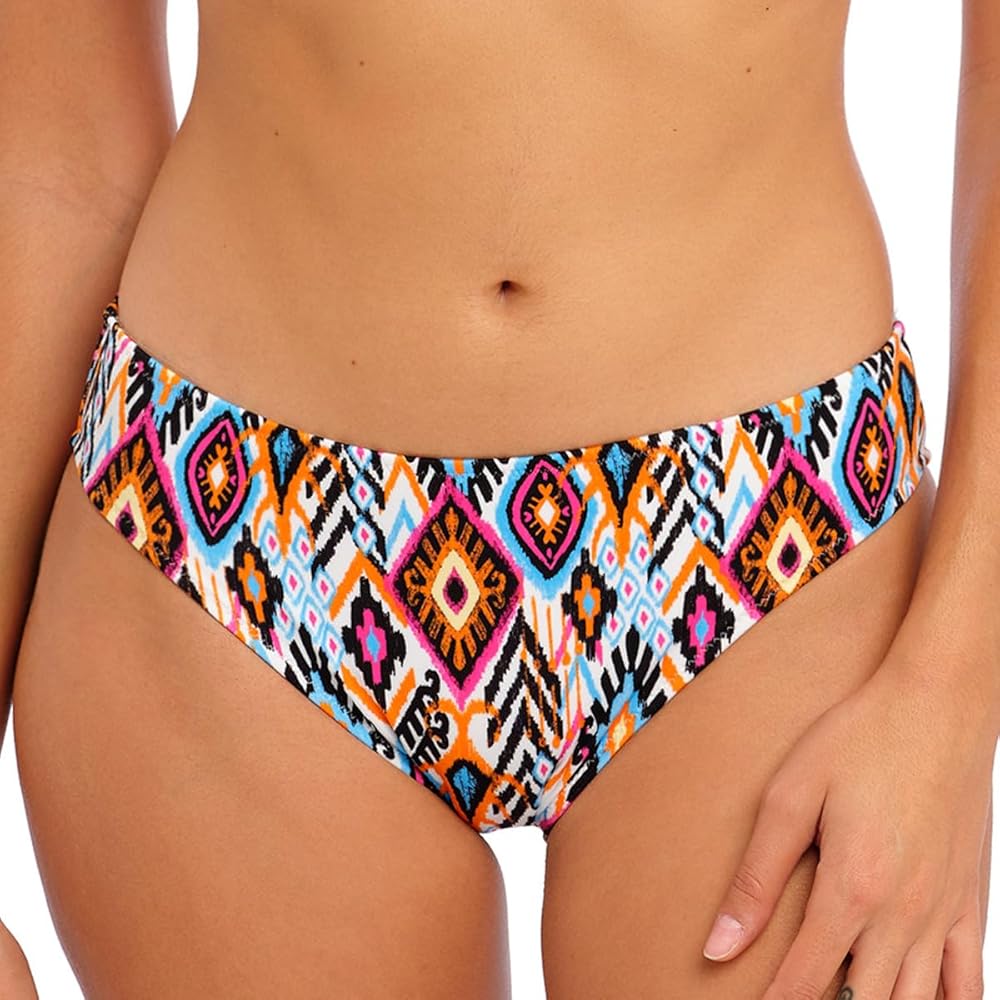 Freya Viva La Fiesta Bikini Brief Mid Rise Lined Swim Bottom Swimwear Multicoloured