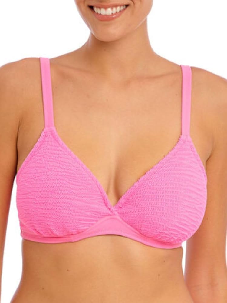 Freya Ibiza Waves Plunge Bikini Top 34DD, Sorbet