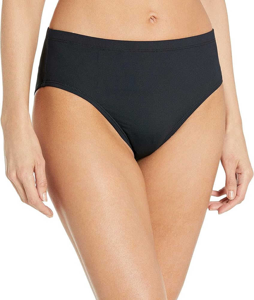 La Blanca Women's Island Goddess High Waist Bikini Swimsuit Bottom