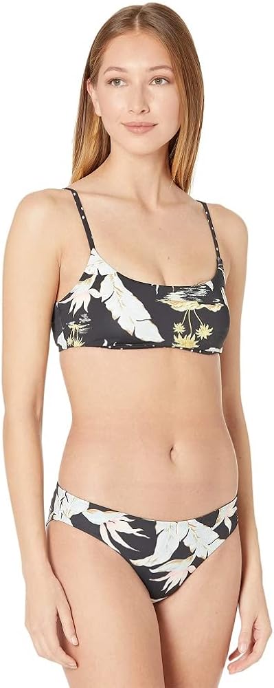 Billabong Women's Standard Beyond The Palms Skinny Mini Bikini Top