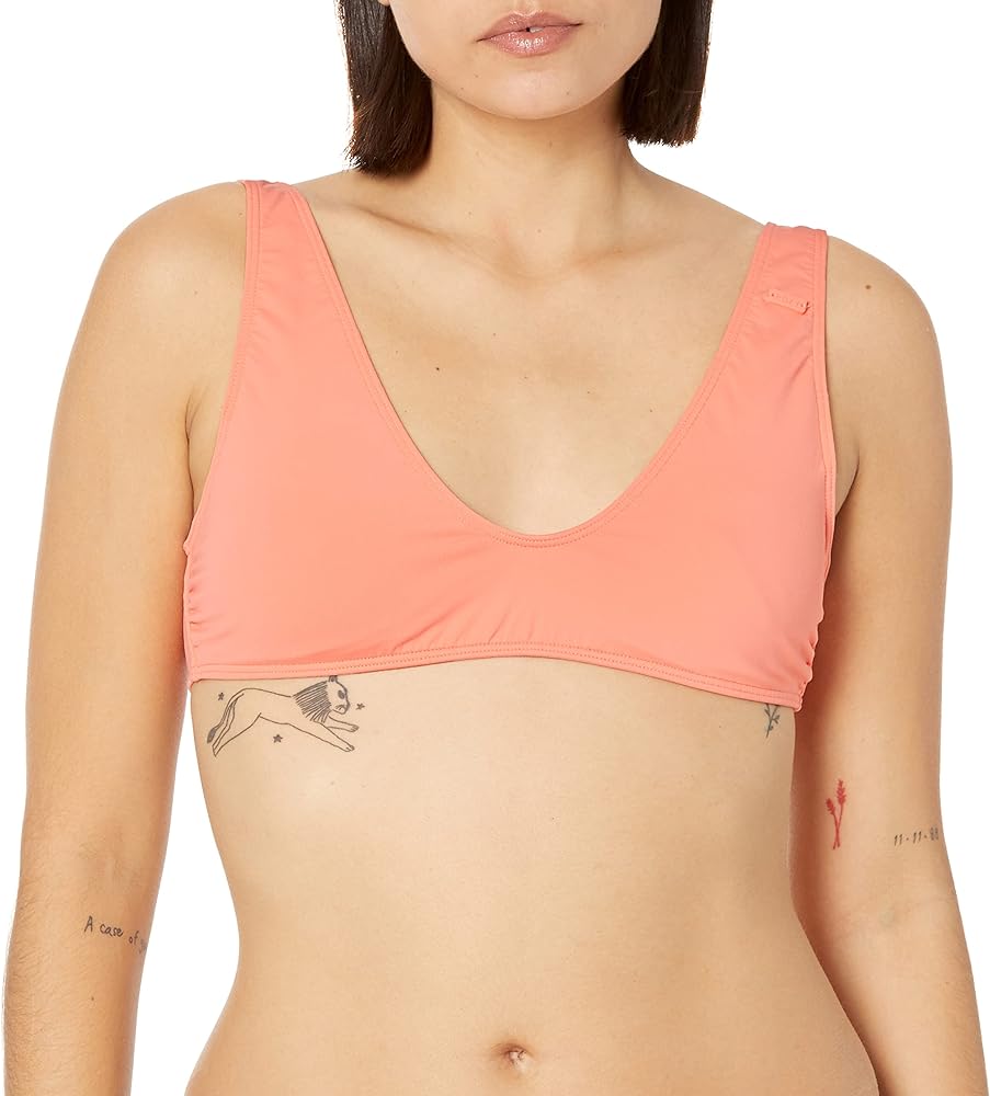 Roxy Women's Standard Solid Beach Classics Elongated Tri Top