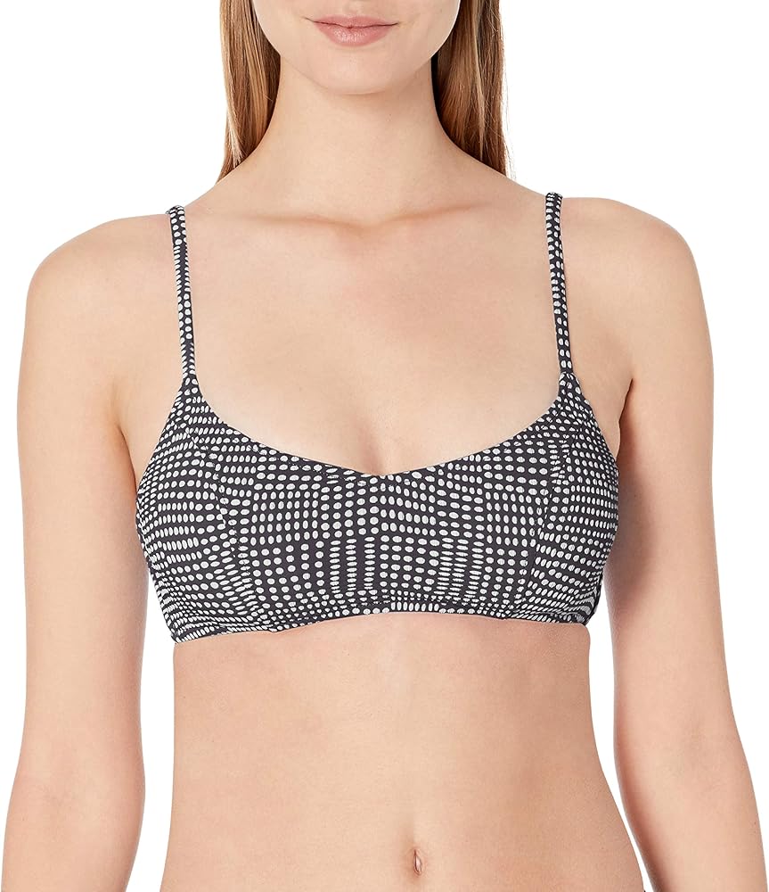 Seafolly Women's Bralette Bikini Top Swimsuit with Clip Back