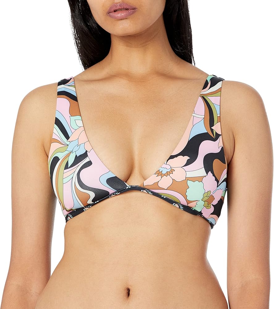 Billabong Women's Standard Dont Trip Reversible Ava Bikini Top