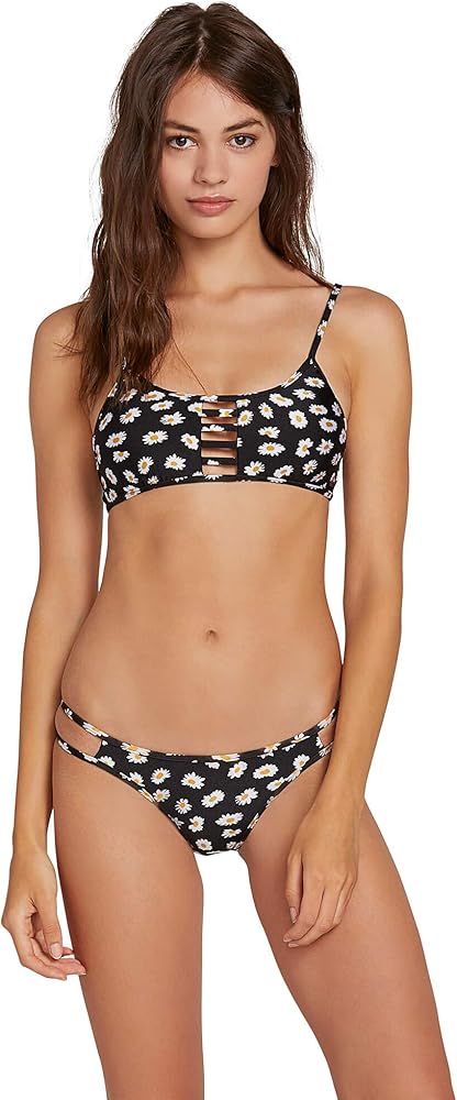 Volcom Women's Standard Ur a Daisy Scoopneck Bikini Top