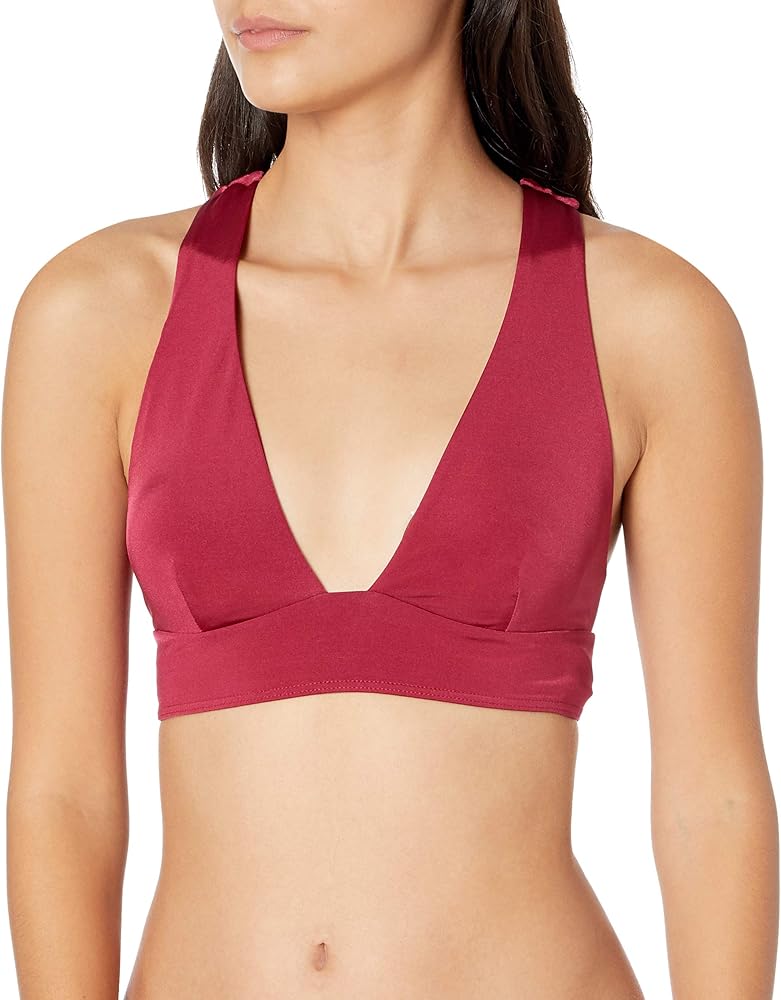 Volcom Women's Standard Simply Seamless Halter Bikini Top