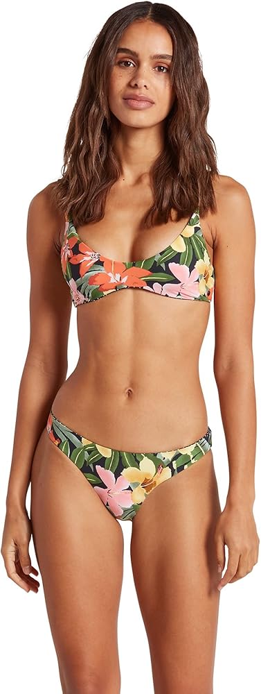 Volcom Women's Dot The Island Hipster Bikini Bottom Black