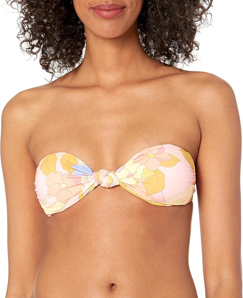 Billabong Women's Standard Groovy Garden Bandeau Bikini Top