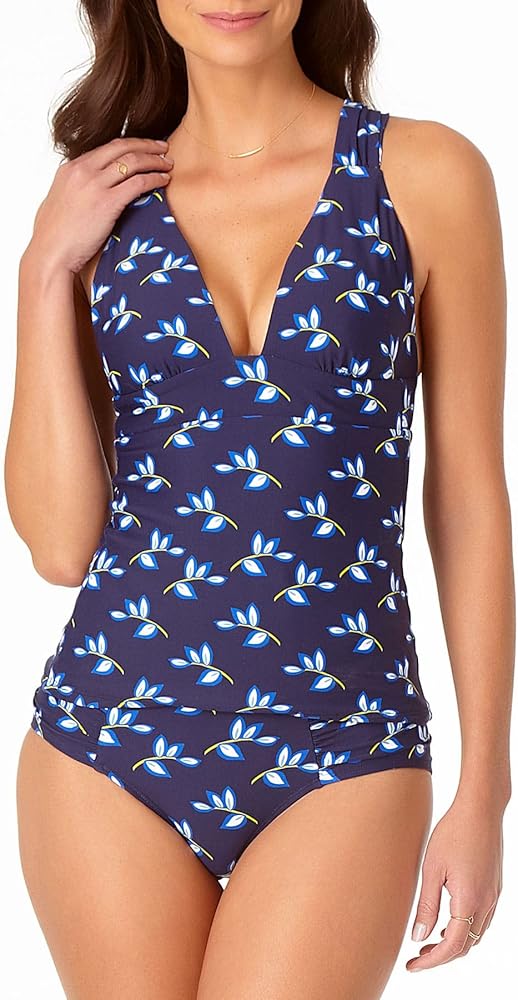 Anne Cole Women's Standard Halter Tankini Swim Top