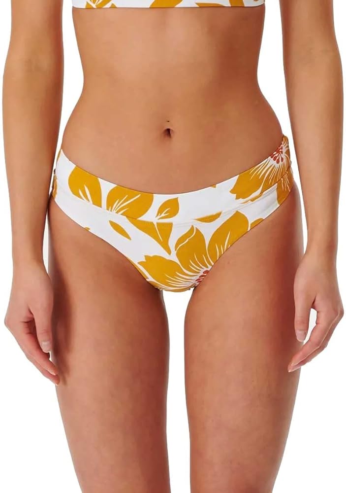 Rip Curl Azalea Full Coverage Bikini Bottom - Gold