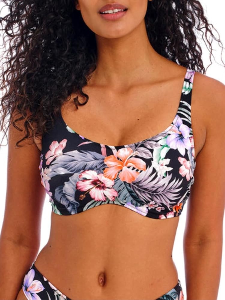 Freya Kamala Bay Bralette Underwire Bikini Top 30G, Midnight