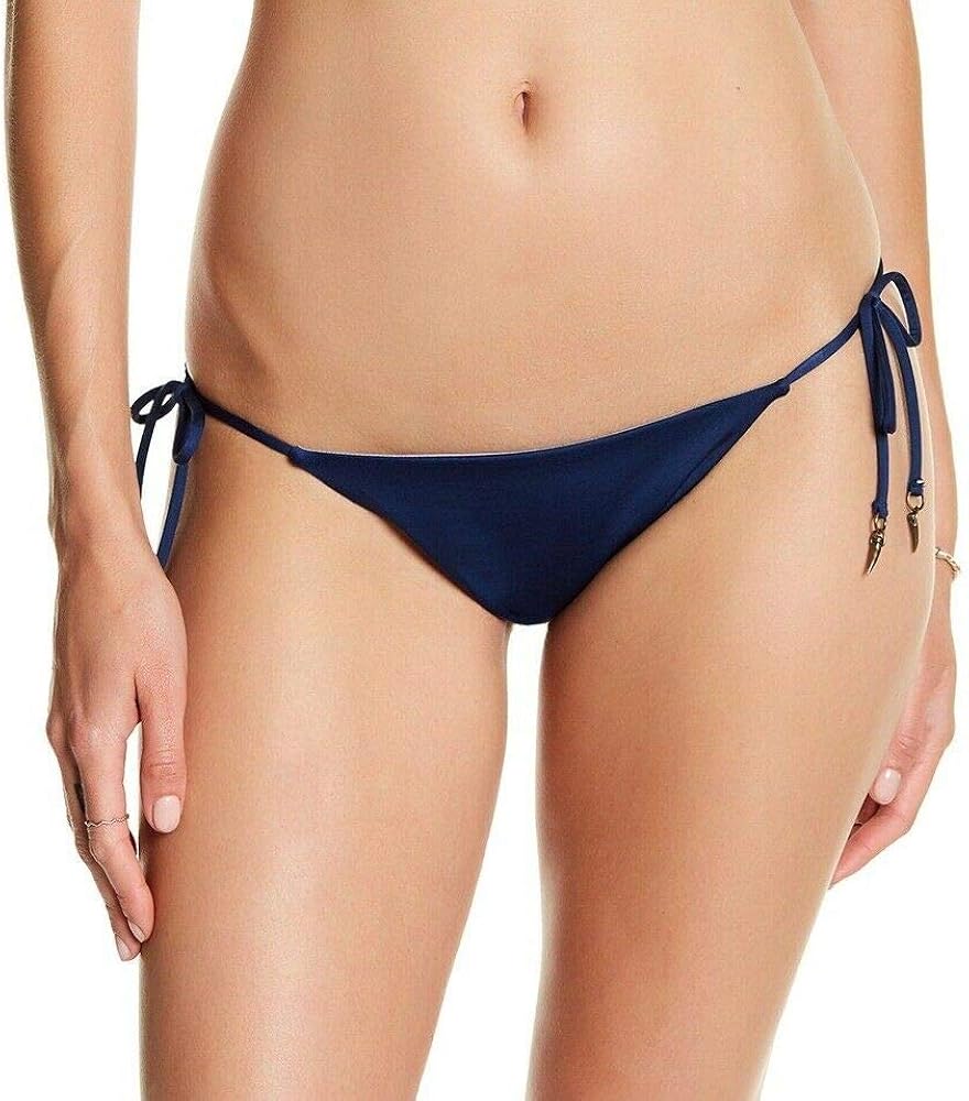 Dolce Vita Women's Reversible Tie Solid Bikini Bottom