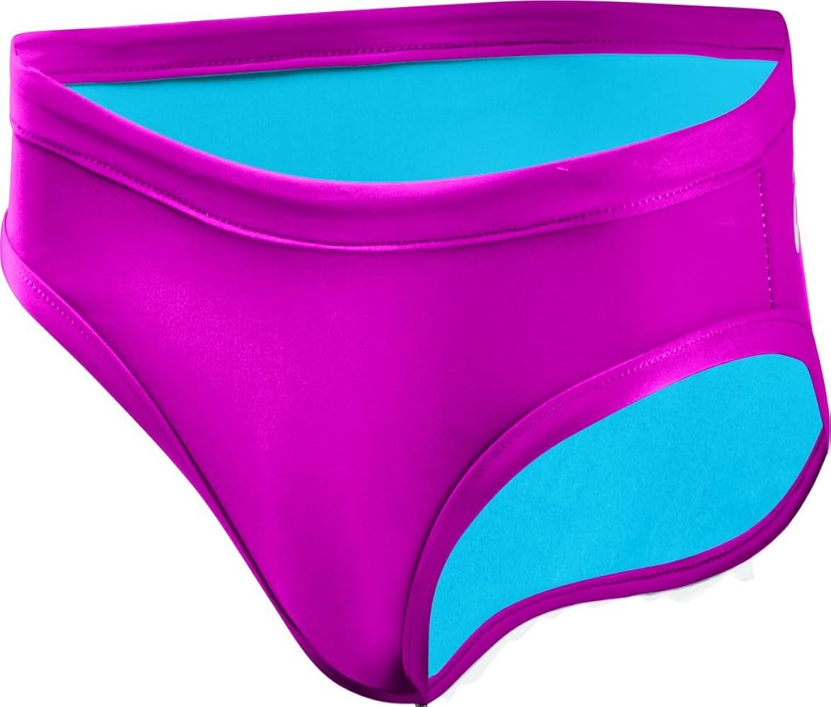 ASICS Women's Kaitlyn Bikini Bottom, Magenta/Surf, Large