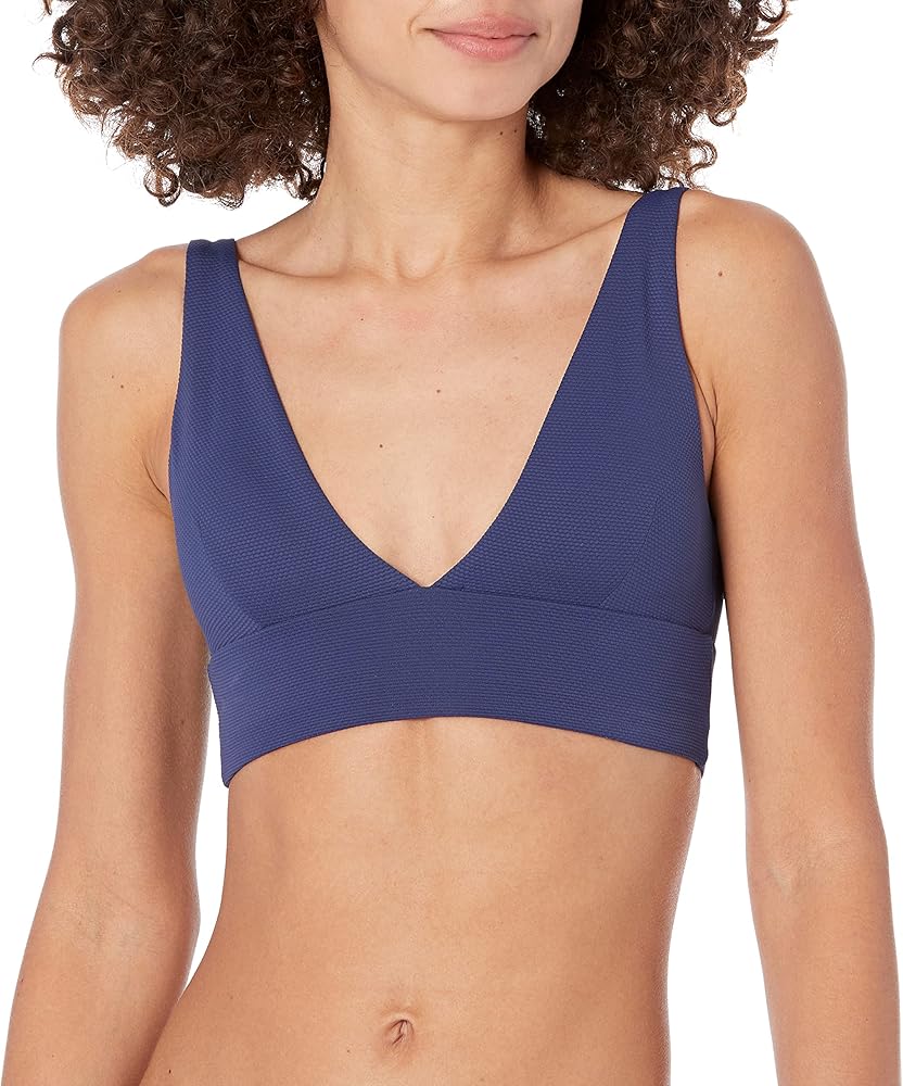 Maaji Women's Standard Long Line Triangle Top with Removable Soft Cups