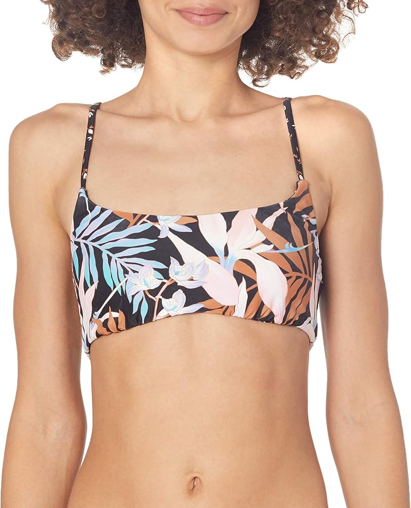 Billabong Women's Standard Tropic Moon Min Crop Bikini Top