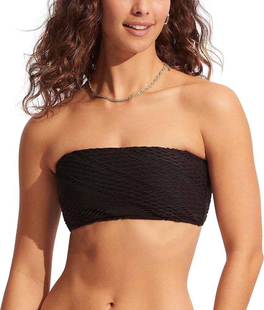 Seafolly Women's Standard Bandeau Tube Bikini Top