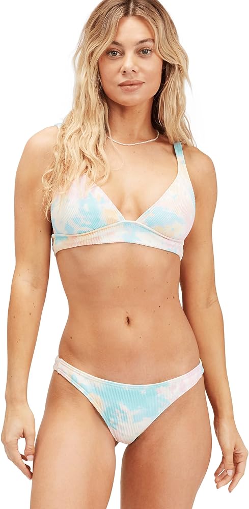 Billabong Women's Standard Rainbow Tide Banded Tri Bikini Top