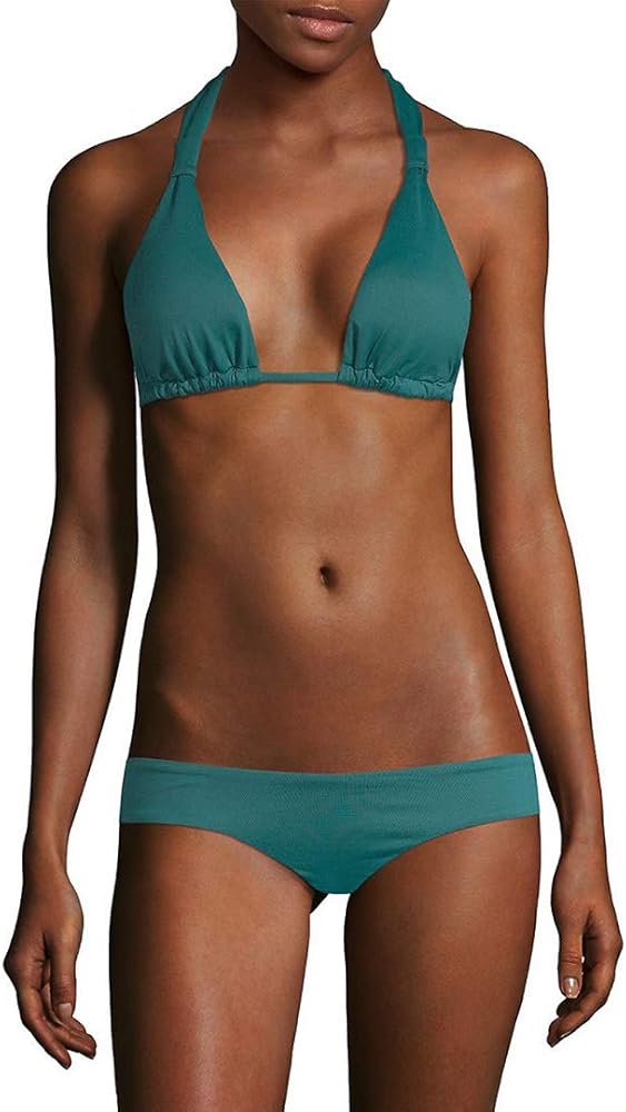 Eberjey Women's So Solid Lennon Bikini Top