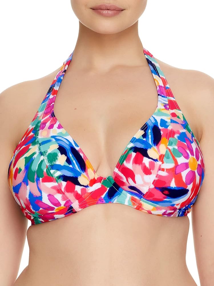 Living Color Muse Halter Bikini Top