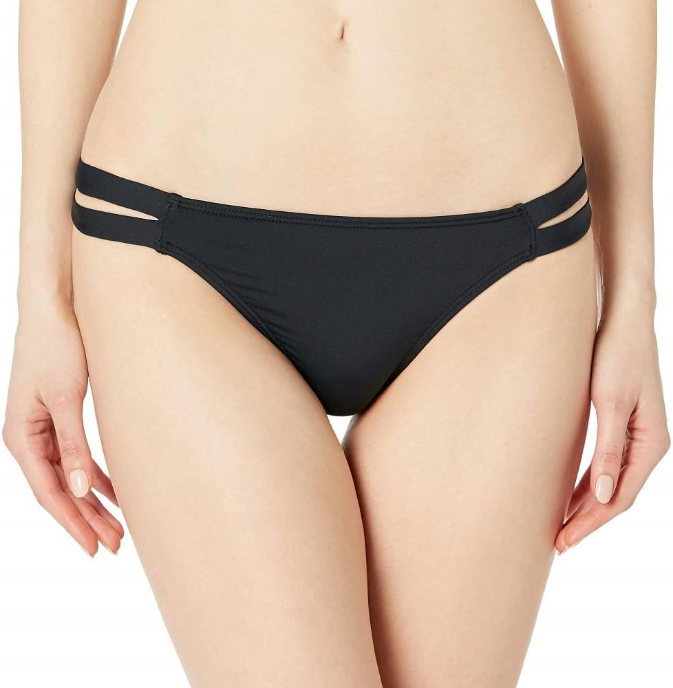 Roxy Women's Standard Solid Beach Classics Regular Bikini Bottom