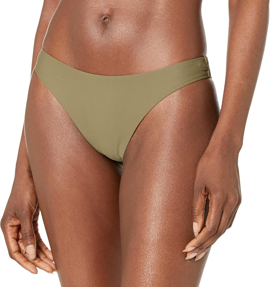 HUGO Women's Standard Hit Logo Brazillian Style Bikini Bottoms