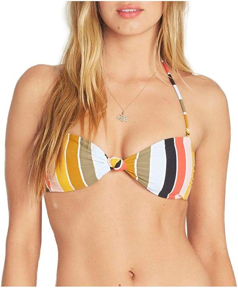 Billabong Women's Standard High on Sun Bandeau Bikini Top