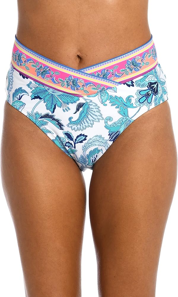 V-Front High Waist Bikini Swimsuit Bottom