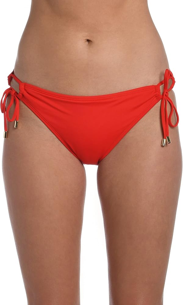 La Blanca Women's Standard Island Goddess Side Tie Hipster Swimsuit Bottom