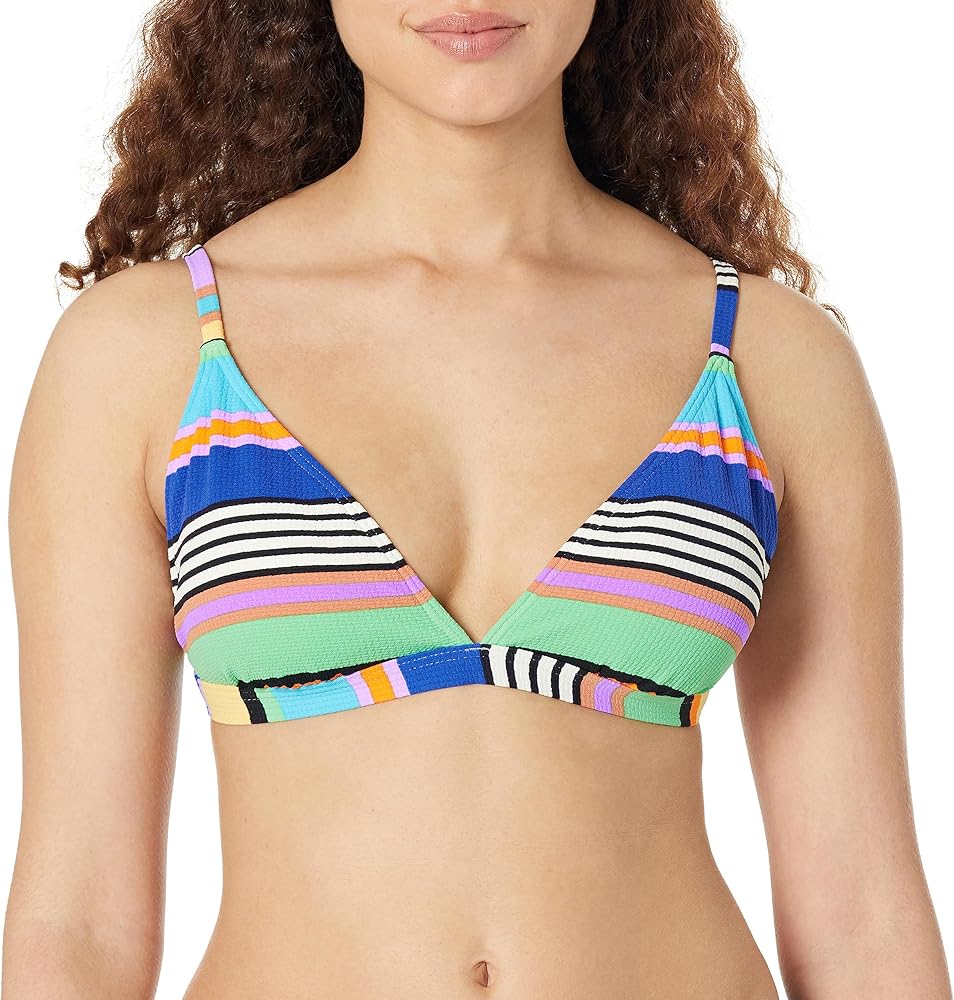 Roxy Women's Standard Color Jam Bikini Top