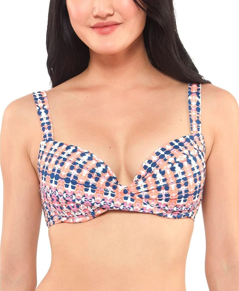 Jessica Simpson Women's Standard Mix & Match Print Bikini Swimsuit Separates (Top & Bottom)