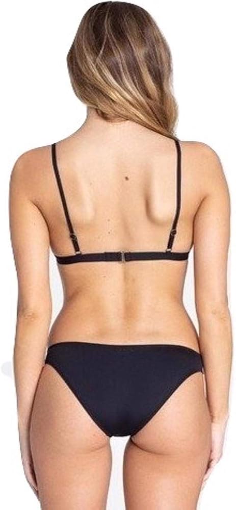 Billabong Women's Sol Searcher Tropic Bikini Bottom Black Large/12