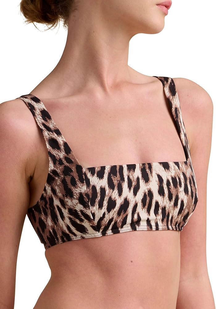 Wolford Sculpt Essentials Bikini Top 36C, Leopard